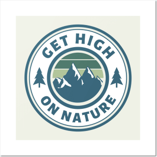 Get high on nature - Climbing Posters and Art